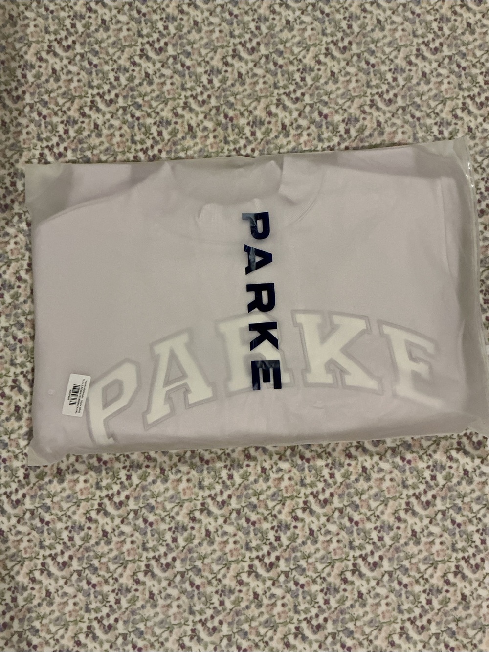 Parke Lilac Mockneck Sweatshirt - Relaxed Fit XXL - Picture 3 of 8